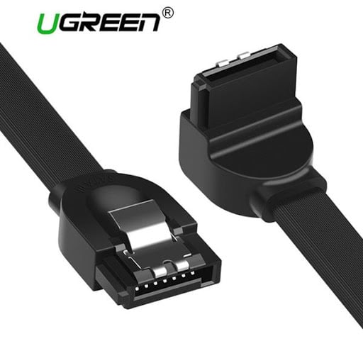 SATA 3.0 Data Kabl  0.5m 90° US217 Ugreen