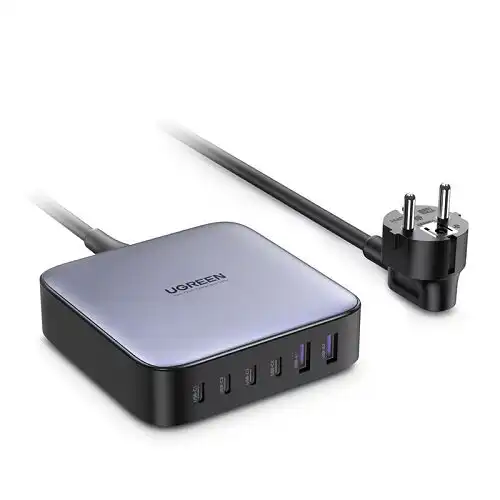 Ugreen punja&#x10D; GaN 200W 4 x USB tip C  2 x USB-A sivi (CD271)