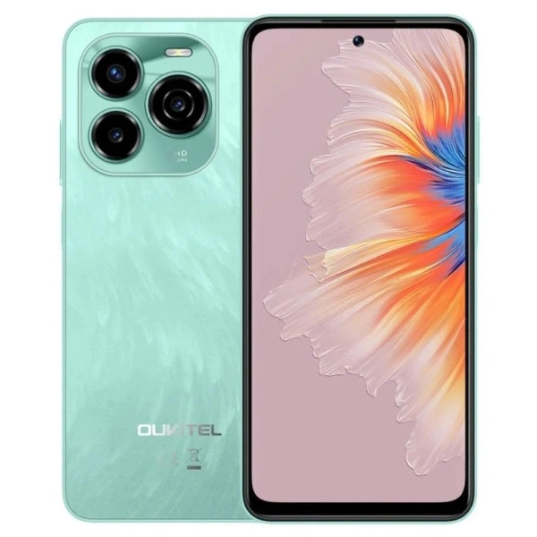 Oukitel C65 green Smart phone4G/Octa-Core/6.7&quot;HD/128GB/4+12GB/50M/8MP/5150mAh/Android 15