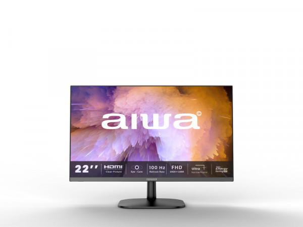 Monitor 22&quot; Aiwa MF2219-B IPS 1920x1080/100Hz/5ms/HDMI/VGA/VESA