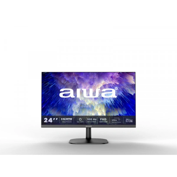Monitor 23.8&quot; Aiwa MF2405-B IPS 1920x1080/75Hz/5ms/HDMI/VGA/VESA