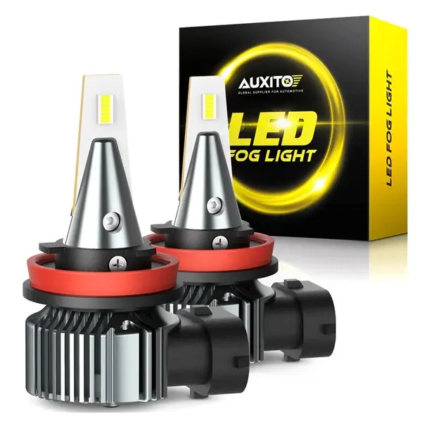 AUXITO LED Maglenke H11H8H16 &#x2013; 6000 Lum Belo Svetlo H8-I9-W2 (PAR)