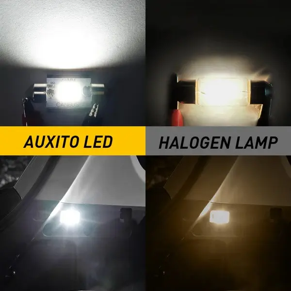 AUXITO CANBUS LED sijalica 41mm za tablicu&#x2013; 41mm-6P-BLACK-W2