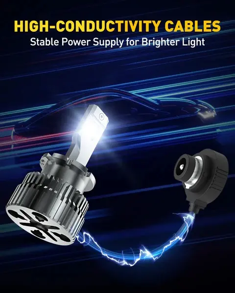 AUXITO D4S D4R LED sijalice 6000K zamena za 66440  42402  D4C 2 kom DD-Y19-D4S