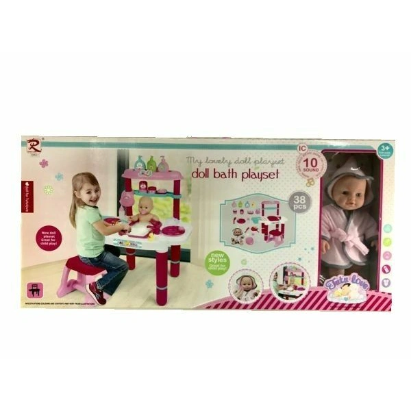 Lutka Beba Sa Opremom Za Kupanje