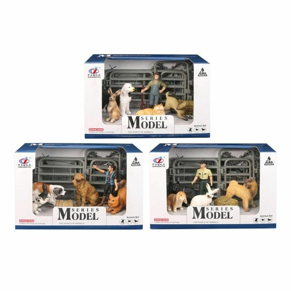 Set životinja sa farmerom u miksu 45525