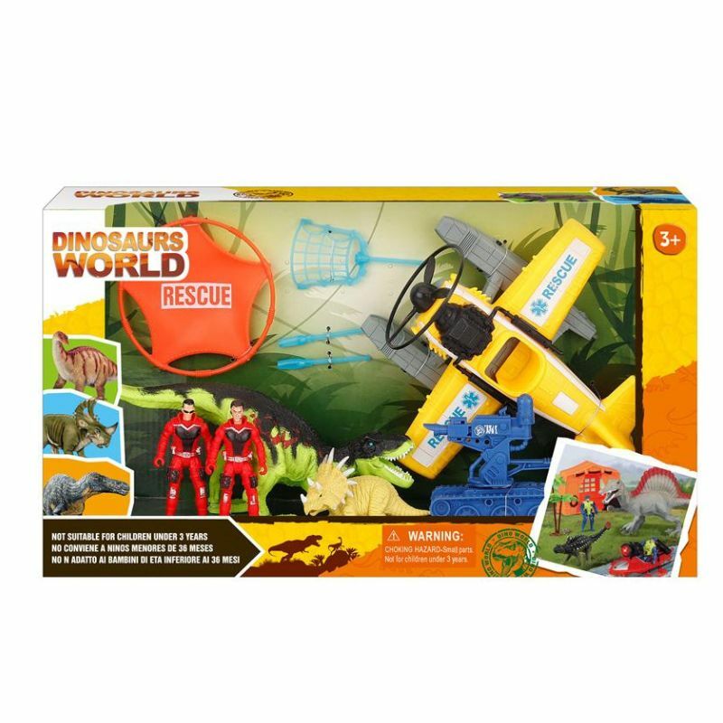 Set dinosaurusa sa vozilima i figurana 63411