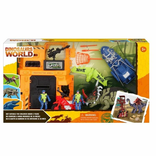 Set dinosaurusa sa vozilima i figurama 63501