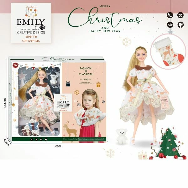 Lutka Emily U Zimskoj Haljini
