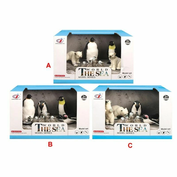 Set polarnih životinja u miksu