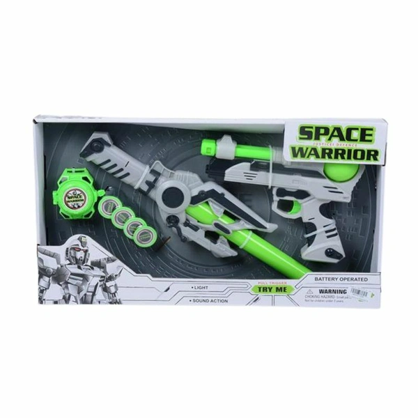 Set space warrior sa pistoljem, macem i satom