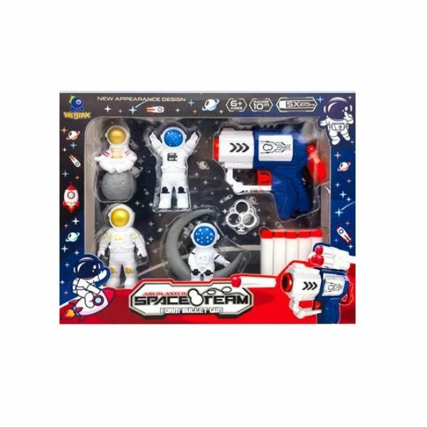 Pistolj sa mekanim mecima i 4 astronauta