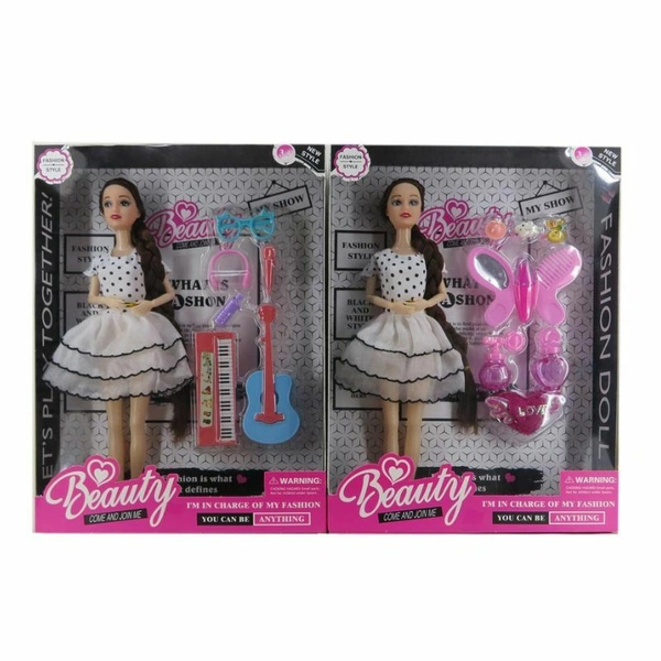 Lutka Sa Muzickim Elementima Ili Setom Za Ulepsavanje U Miksu