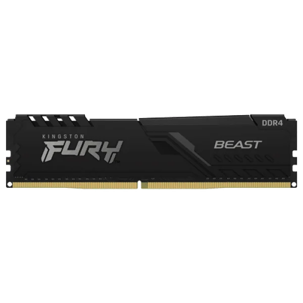 RAM DDR4 16GB 3200MHz Kingston Fury Beast Black KF432C16BB/16