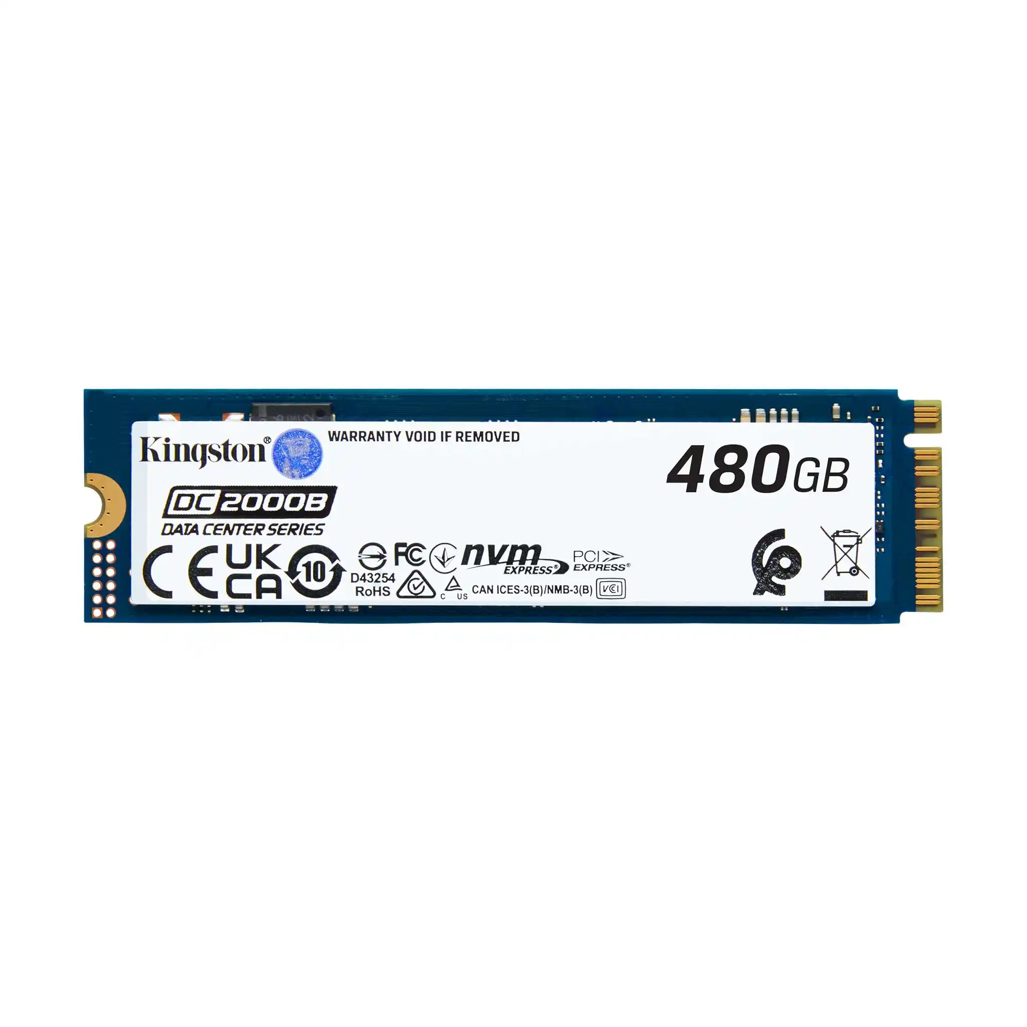 Serverski NVME SSD Kingston DataCentar DC2000B 480GB 2280/7000MBs/800MBs PLP SEDC2000BM8