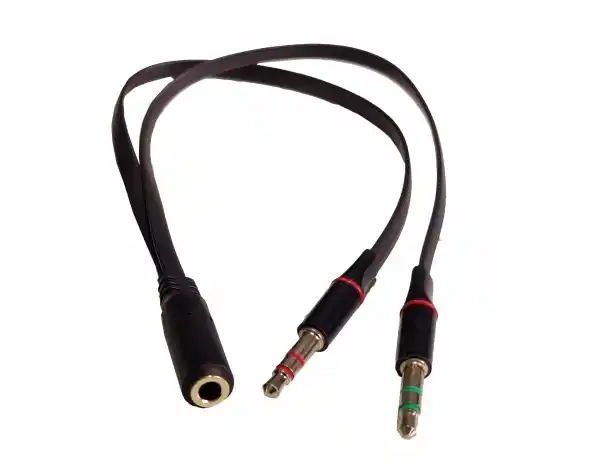 Audio adapter Gembird 3.5mm 1/2 M/Ž CCA-418A