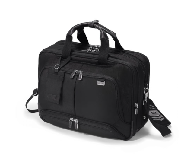 Torba za laptop Dicota Eco Top Traveller Twin Pro D30844-RPET 15.6&quot; crna