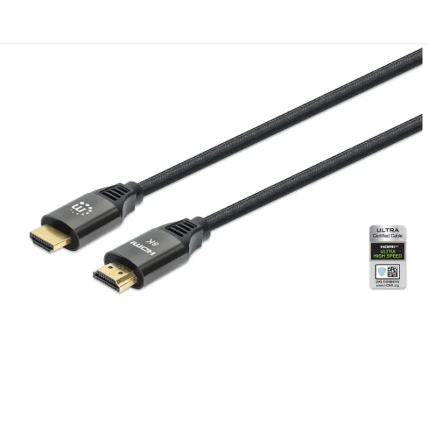 Kabl Manhattan 355940 HDMI M/M 8K/60Hz/48Gbps/2m