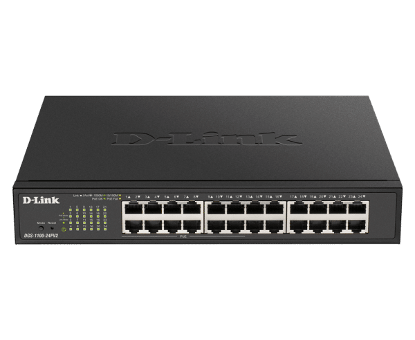 LAN Switch D-Link DGS-1100-24PV2/E 10/100/1000 24port/12PoE