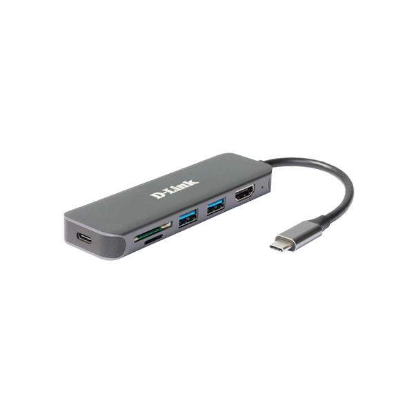 D-Link DUB-2327 6 u 1 USB-C Docking Station