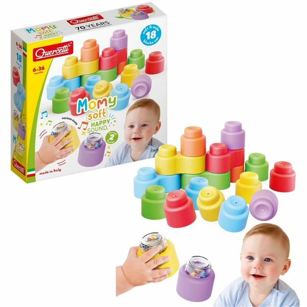 Kocke momy soft happy sound 18pcs