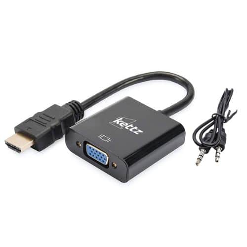 Kettz HDMI na VGA M/F konvertor HV-5500+audio