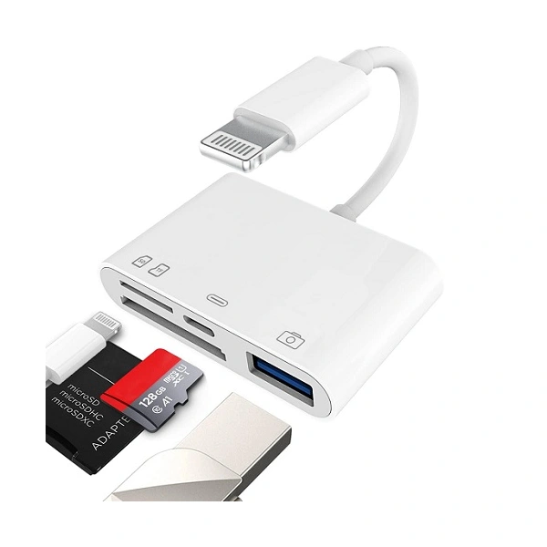 Lightning čitač kartica 4u1