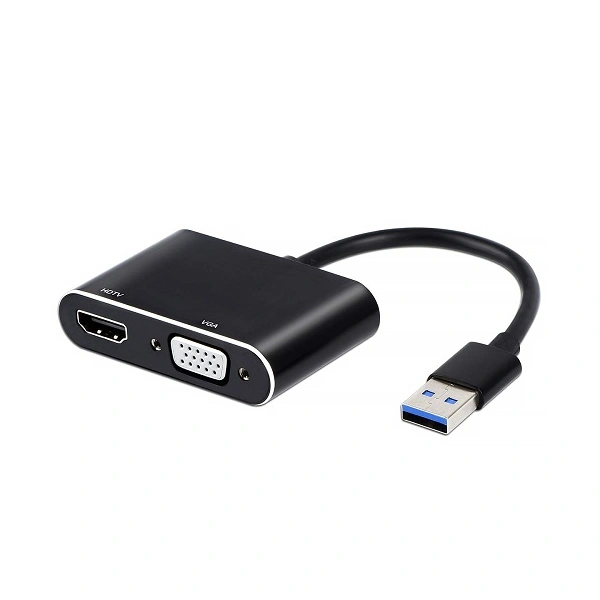 KT-U2HV023 USB na HDMI + VGA Konvertor 3.0