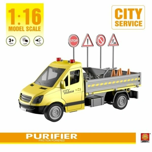 Kamion Putar Sa Zvukom I Svetlom Wy593a 1:16