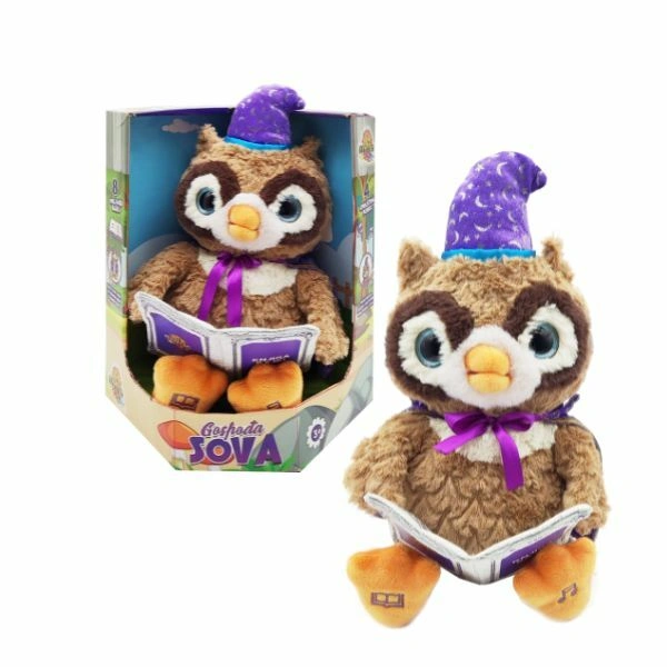 Interaktivna plišana igračka Gospođa Sova