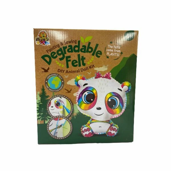 Kreativni set za sivenje od razgradivog materijala-meda ss-22-061