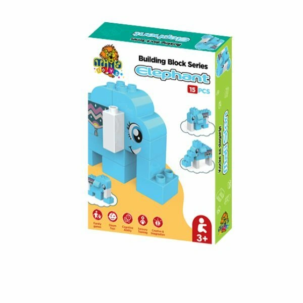 Kocke elephant 15 delova