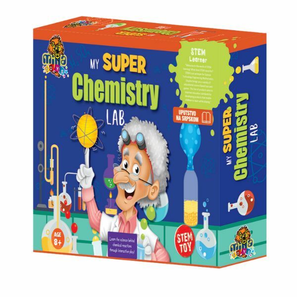 Moja Super Hemijska Laboratorija - Eksperiment Set 13046