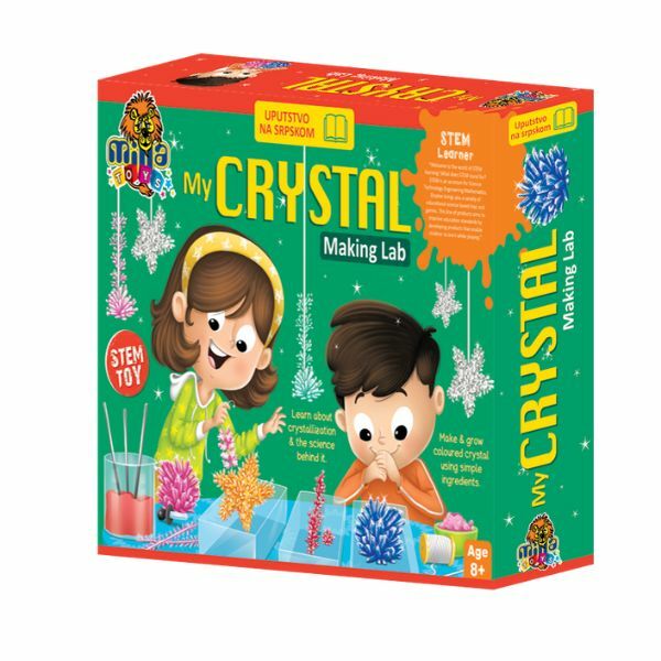 Moja Laboratorija Za Pravljenje Kristala - Eksperiment Set 13066
