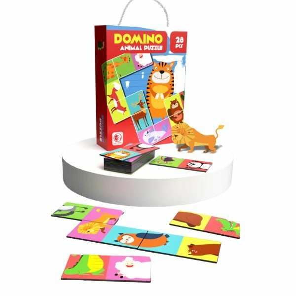 Puzzle 28pcs Domino Životinje 88667