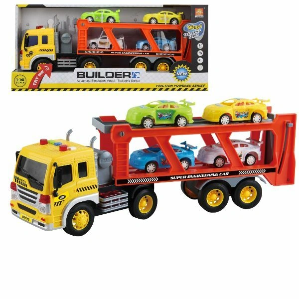 Sleper Sa Zvukom I Svetlom I Automobilima 1:16 Wy570b