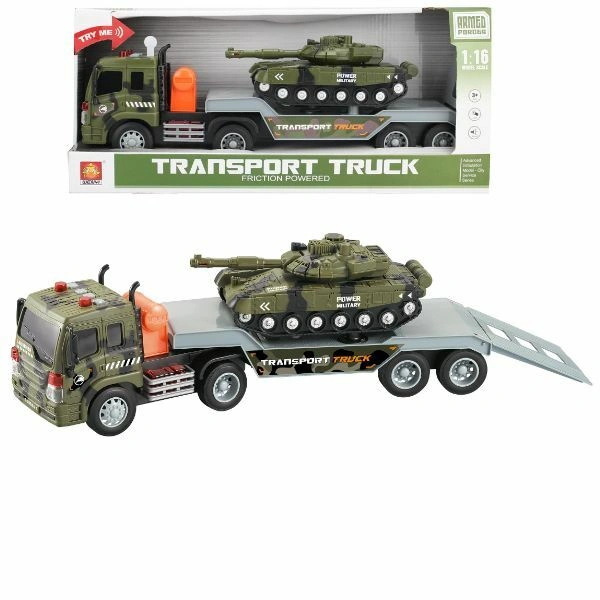 Kamion Sa Zvukom I Svetlom I Tenkom 1:16 Wy571i