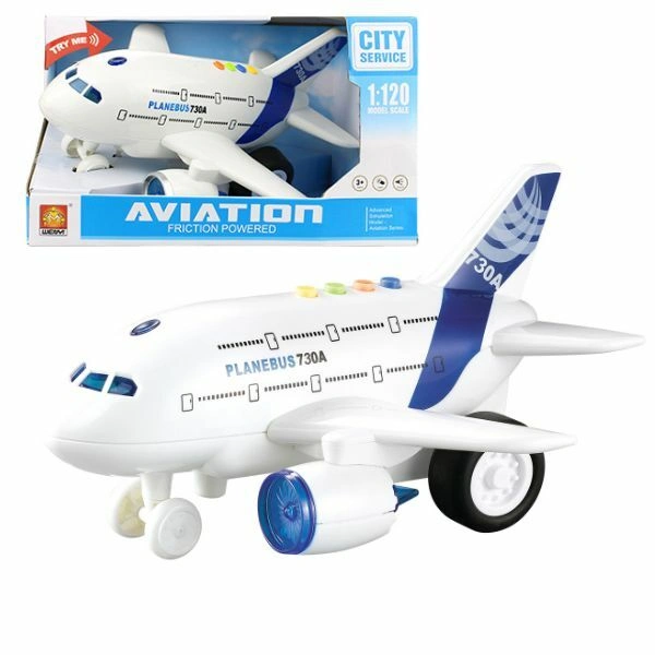 Avion sa zvukom  svetlom 1:120 wy730a