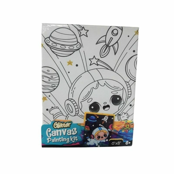 Kreativni set slika na platnu space glitter ss-24-005