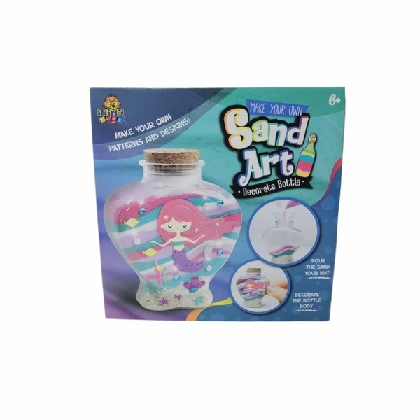 Kreativni set pesak u boci sirena ss-24-015