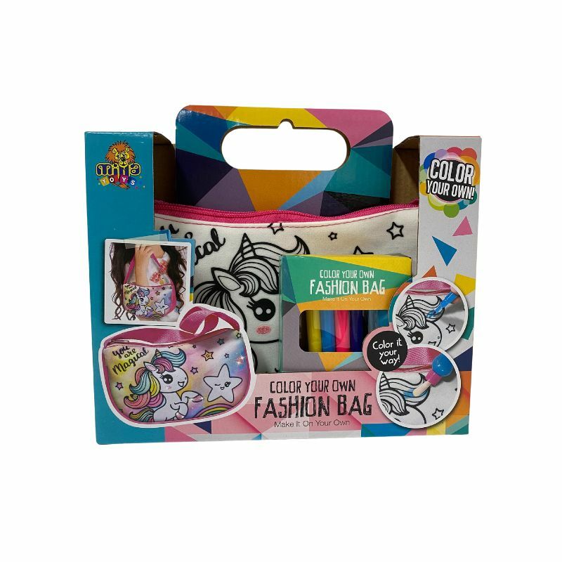 Kreativni set oboji svoju torbicu unicorn ss-24-032a