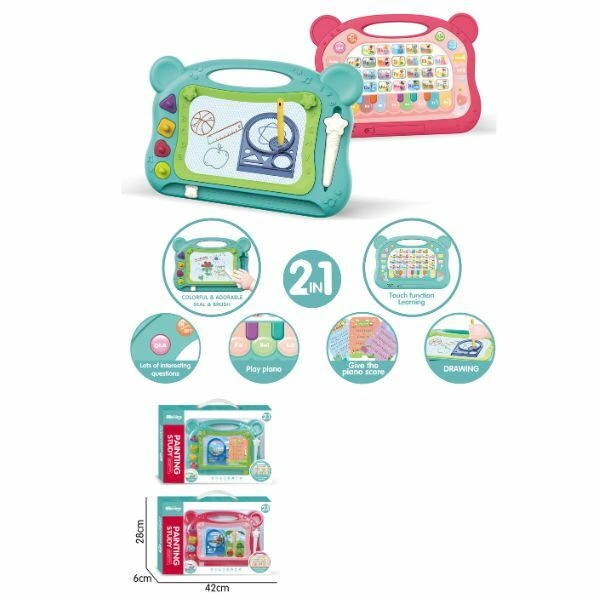 2 u 1 tabla za crtanje i pisanje