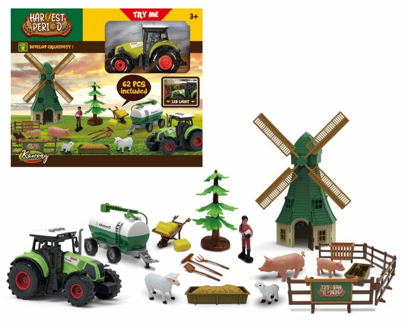 Set farma sa vetrenjačom 62 delova