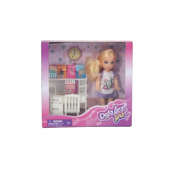 Lutka Defa Sa Radnim Stolom