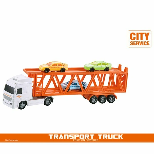 Kamion Sa Automobilima 1:50 Sa Zvukom I Svetlom Wy792b