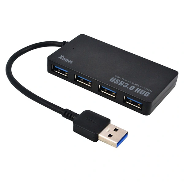 Xwave USB HUB 142 13cm,USB 4-port na USB3+3xUSB2.0