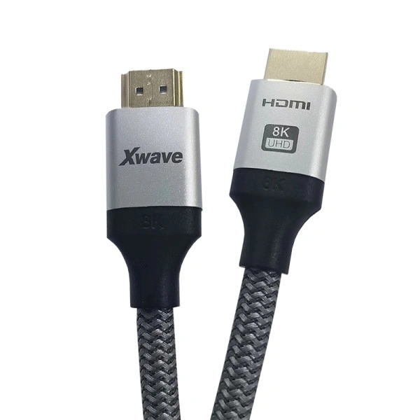 Xwave Kabl HDMI 2.1 8K 3m,HDR,upleten kabl,28+30AWG,golden plate,blister