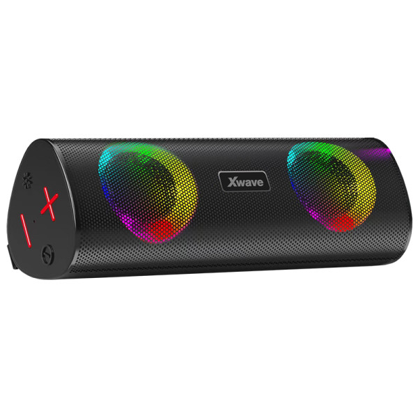 Xwave B Tune Bluetooth zvučnik TWS/v5.2+EDR/10W/USB/SD/Aux/1200mAh/RGB LED