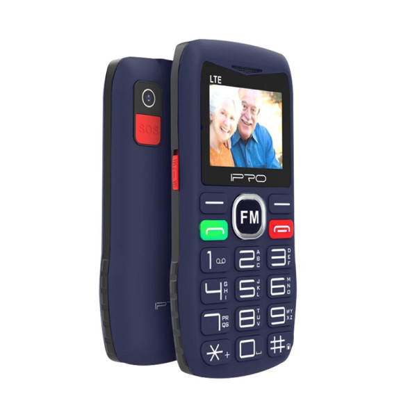 IPRO Senior F188 blue Feature mobilni telefon 2G/GSM/1000mAh/32MB/DualSIM/Srpski jezik