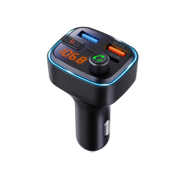 Xwave BT 20 FM transmiter za kola,Bluetooth,LED,USB,3D Surround,USB-TypeC PD30W+QC3.0 brzo punjenje